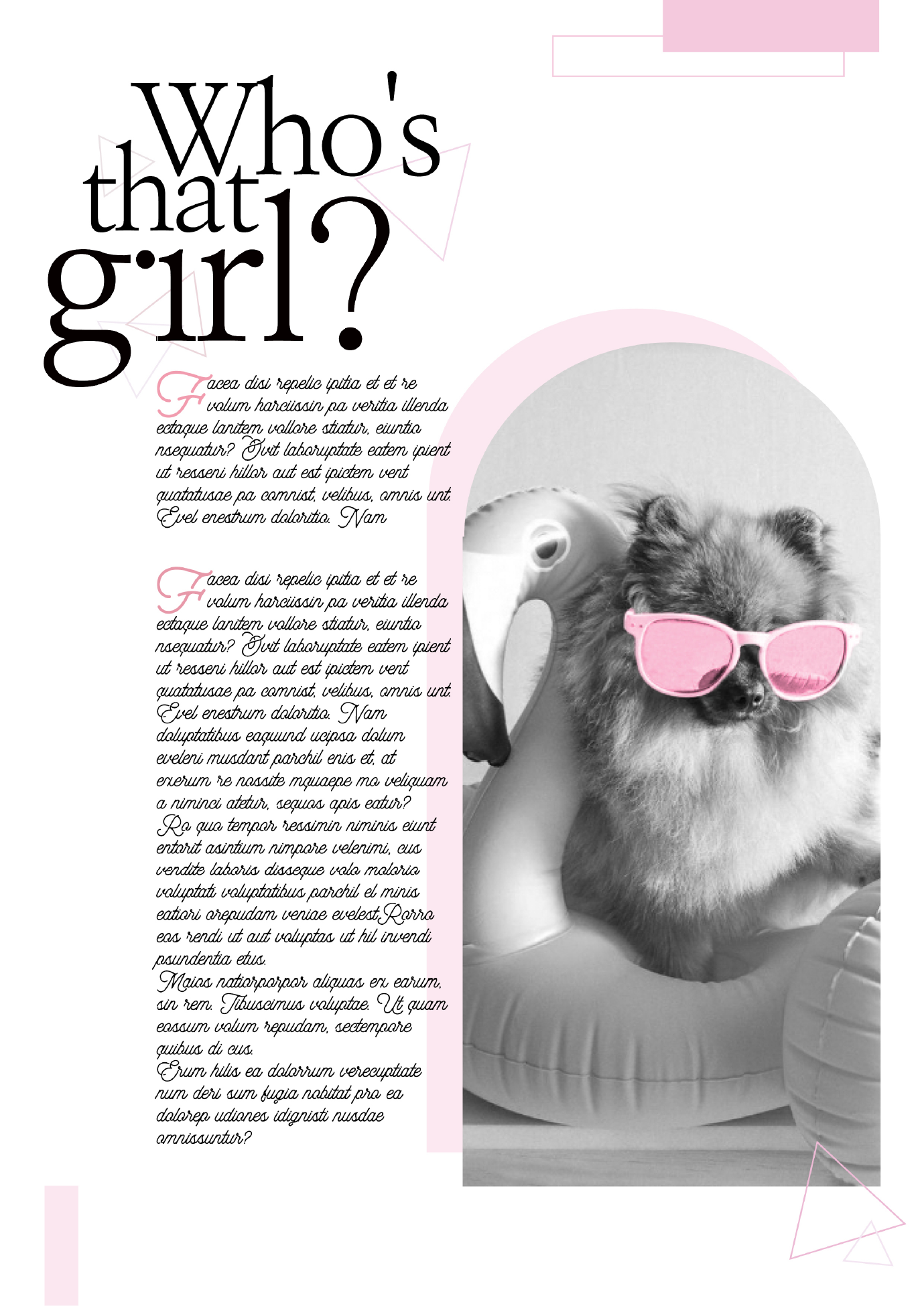 반려동물 잡지 내지디자인1